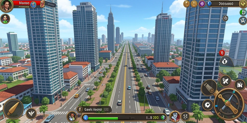 Screenshot menampilkan antarmuka utama CERIA33 yang menarik.