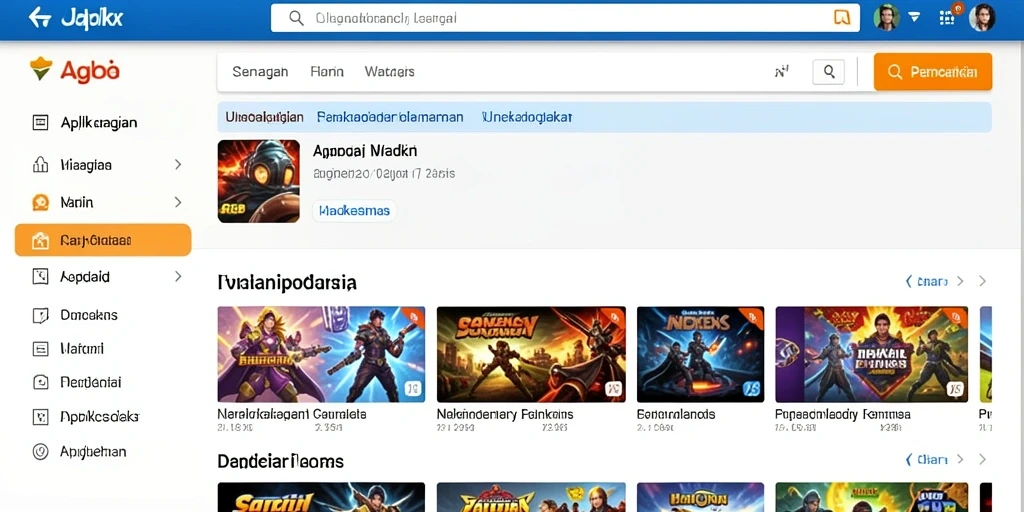 Tampilan antarmuka yang sederhana dan menarik.
