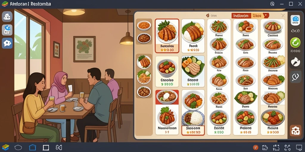 Tampilan antarmuka yang menarik dan mudah digunakan.