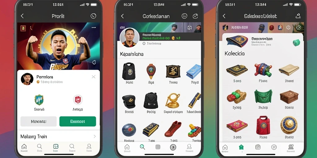 Tampilan menu utama GEBYAR4D yang menarik dan intuitif.