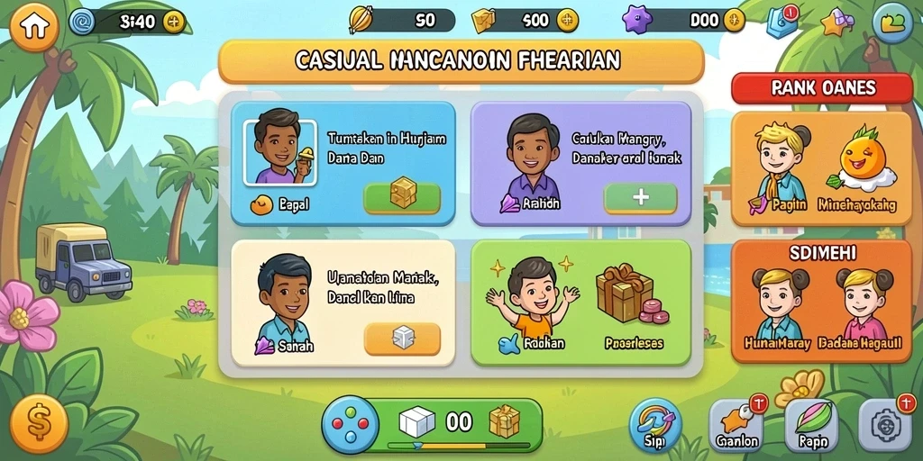 Tampilan antarmuka yang menarik dan mudah digunakan.
