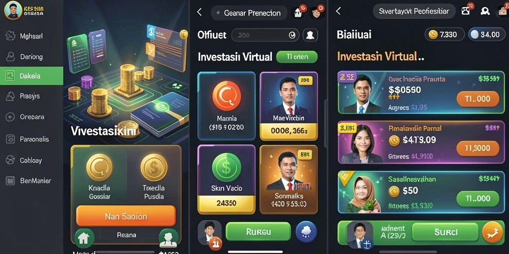 Tampilan antarmuka pengguna yang intuitif dan menarik.