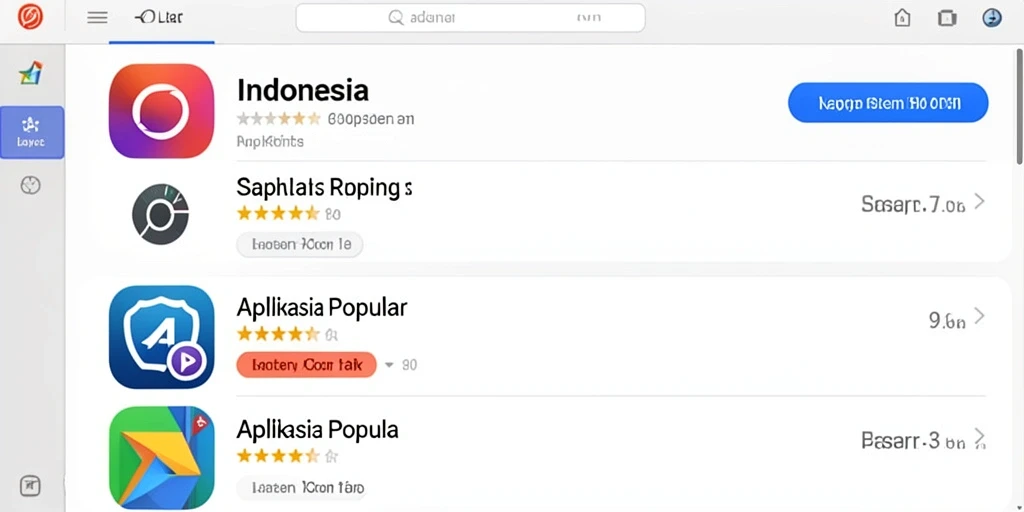 Antarmuka pengguna yang sederhana dan menarik.