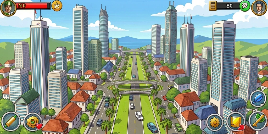 Tampilan antarmuka yang menarik dan mudah digunakan.