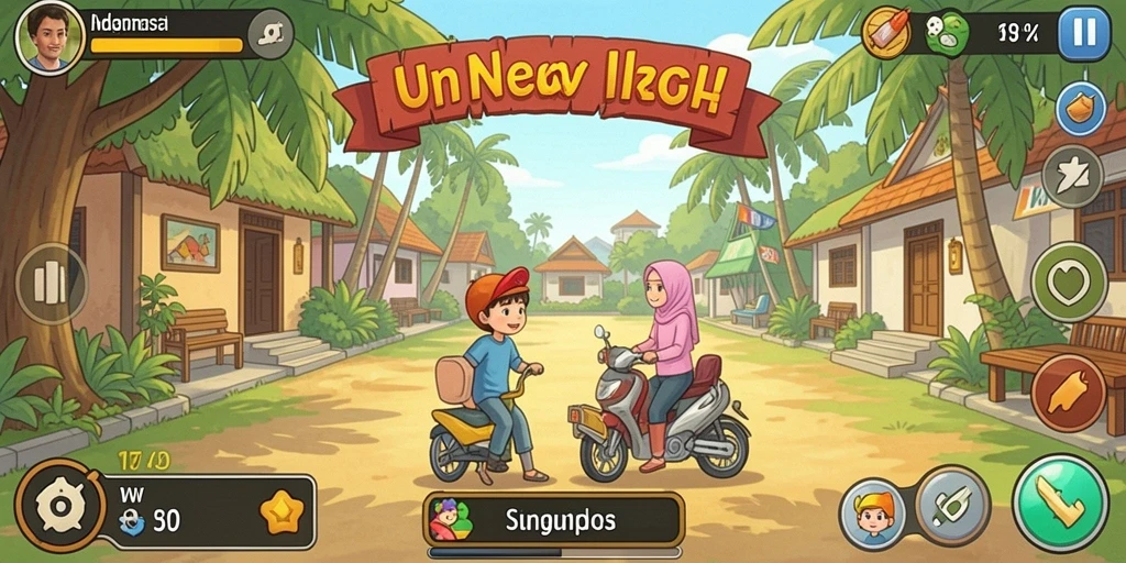 Tampilan antarmuka yang menarik dan mudah digunakan.