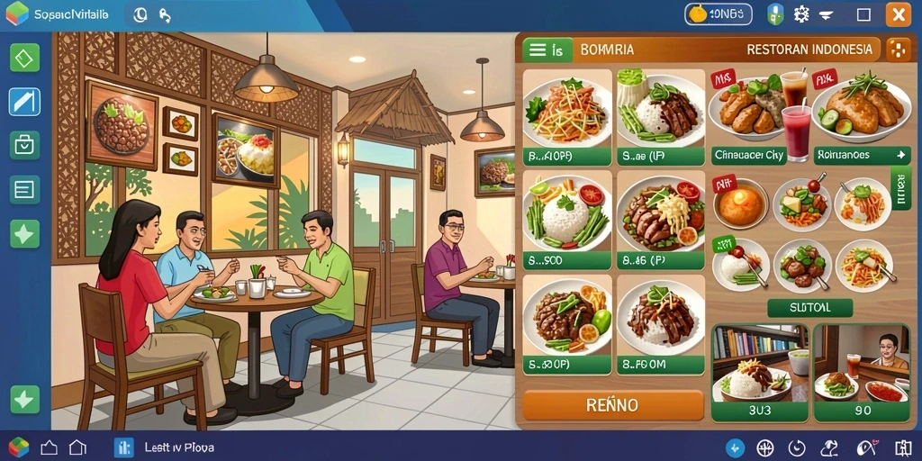 Tampilan antarmuka yang intuitif dan user-friendly.